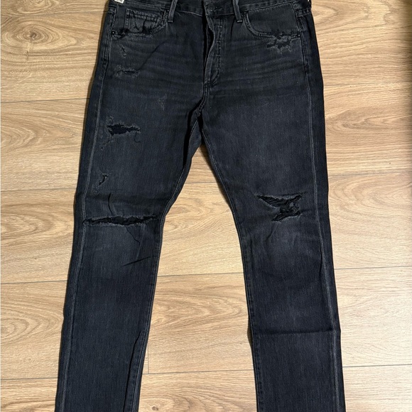 Citizens Of Humanity Denim - Citizens of Humanity Corey Slouch Jeans (women’s), size 27, black/charcoal